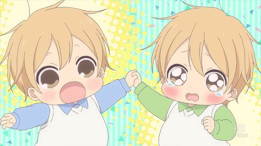 YU CHI on å­¸åå¥¶ç¸. Gakuen babysitters, Anime baby, Anime siblings HD wallpaper